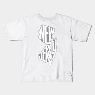 New Jersey - Grey Kids T-Shirt